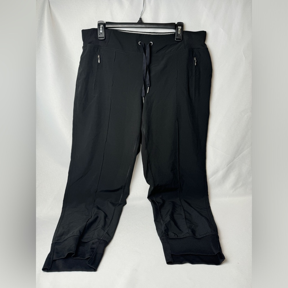 Calvin Klein Womens Performance Pintucked Jogger Pants
